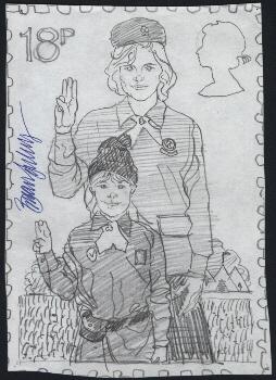 Guide stamp sketch # 3